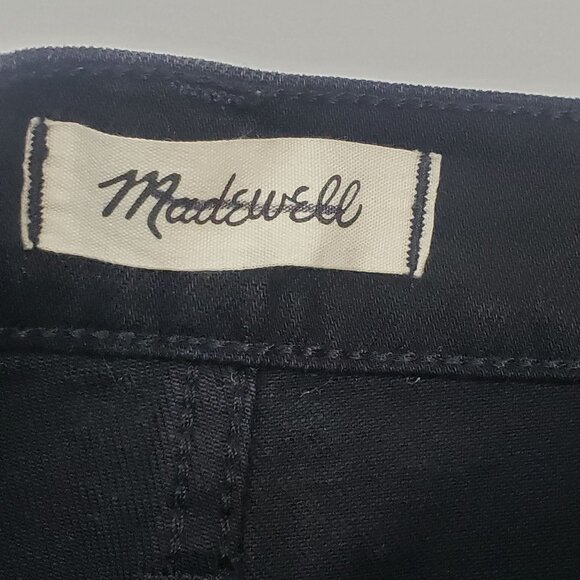 Madewell Perfect Vintage Flare Jean Women's Size 24 in Sherborn Wash Black NF379 - Picture 2 of 16